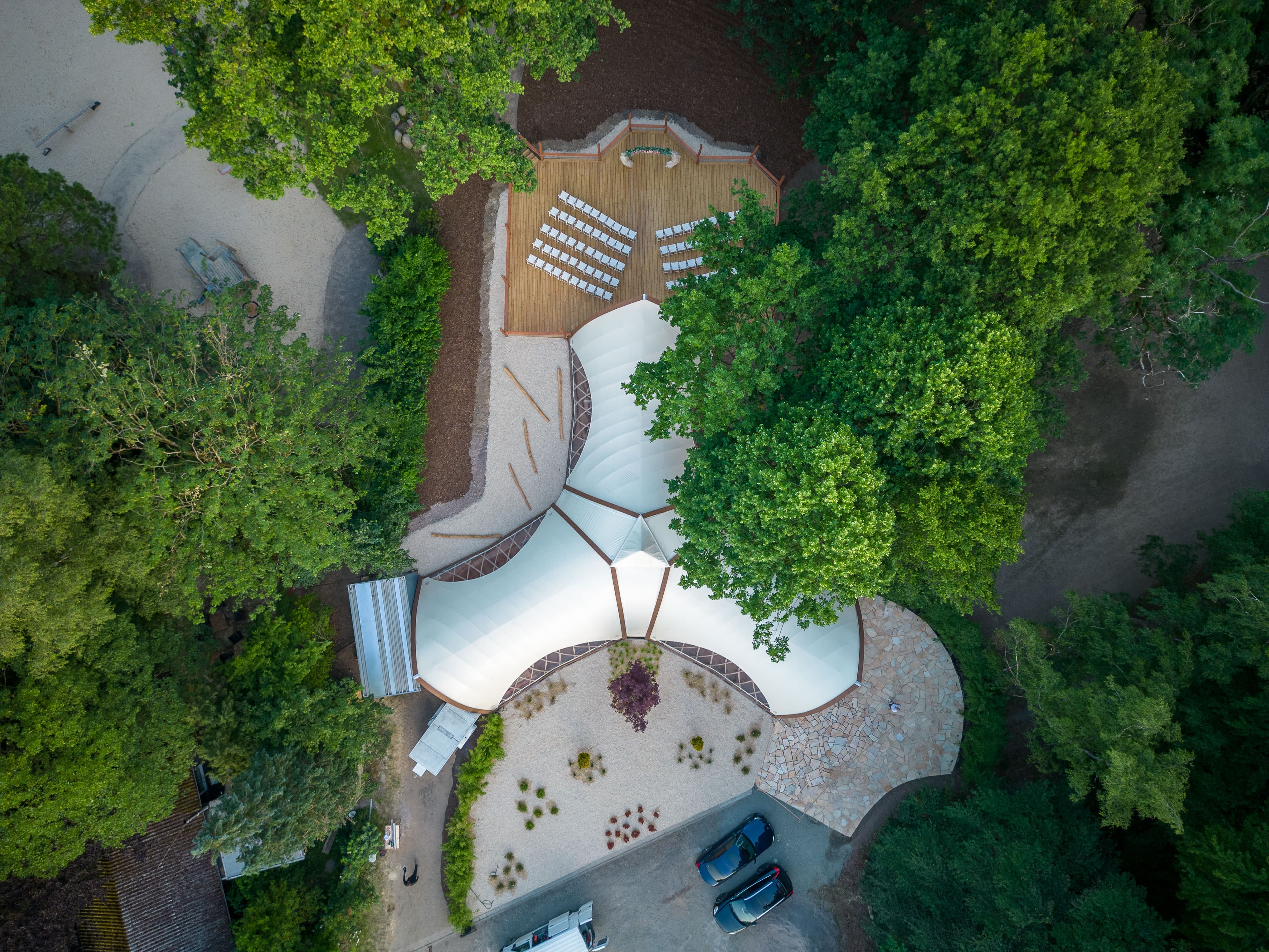 Strohboid Pavilion Architectural Detail